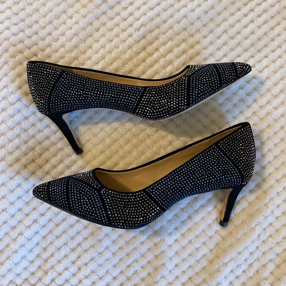 Antonio Milani jeweled heel